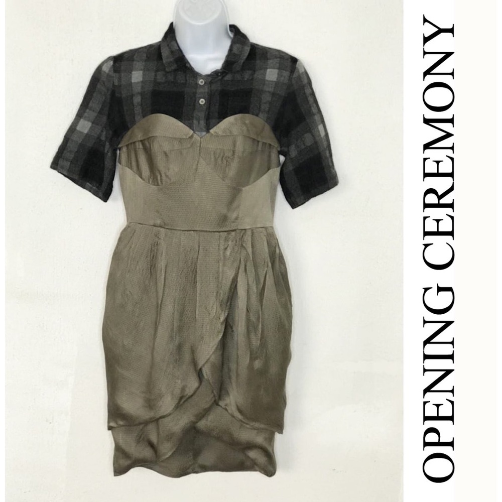 Opening Ceremony Silk Shift Dress Size S